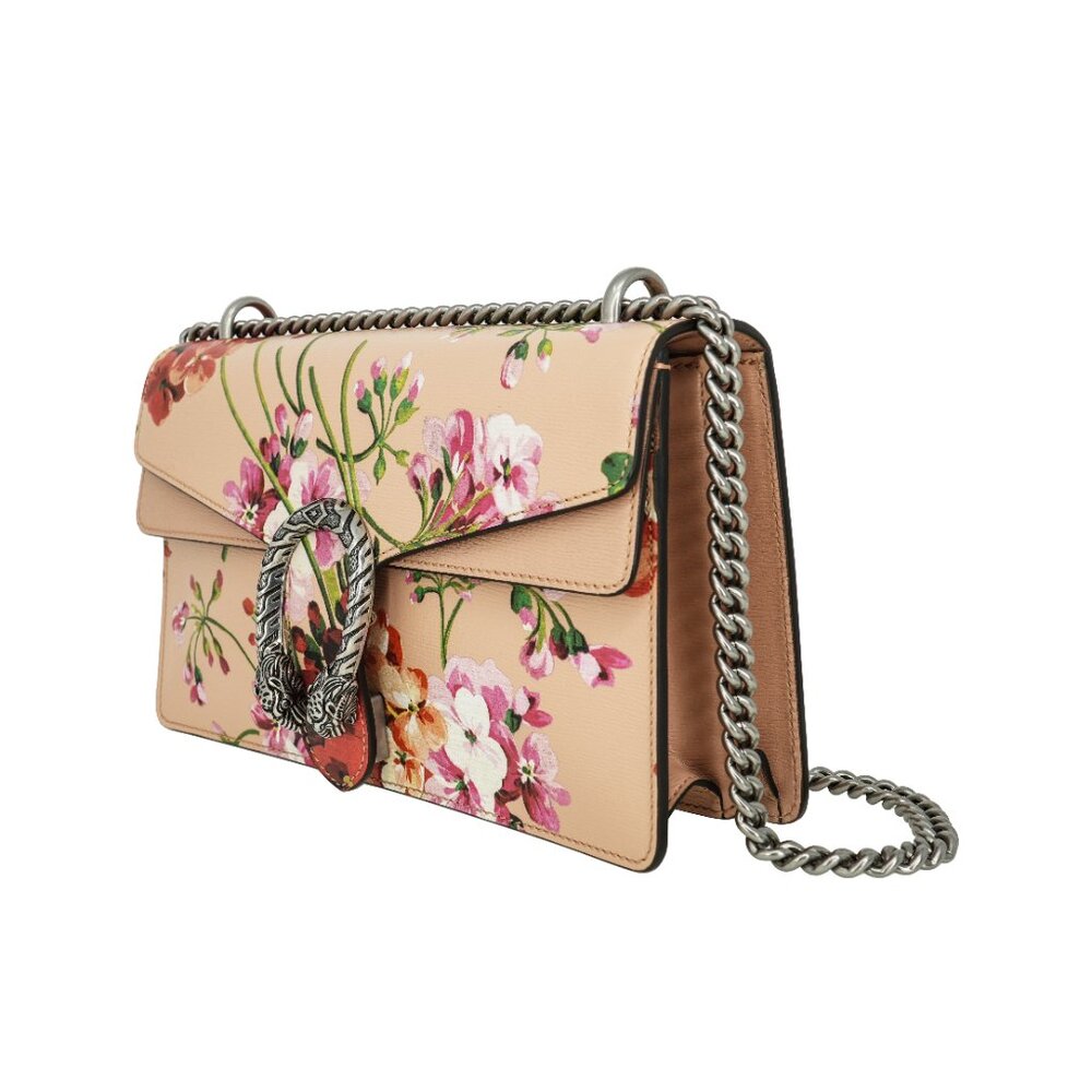 Gucci 400249 Medium Dionysus Blooms Leather Shoulder Bag - Picture 2 of 9